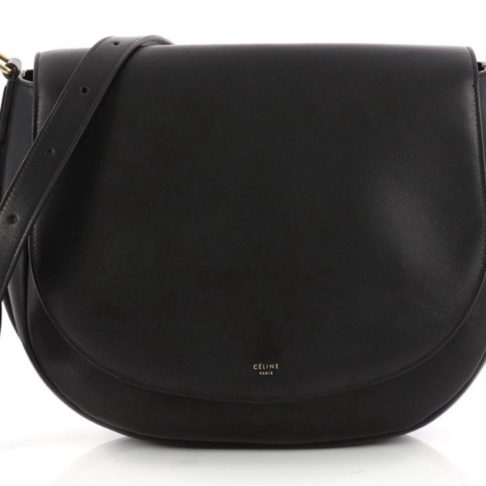 Black Celine Messenger Bag